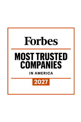 Mars logo and the Forbes Most Trusted Companies logo.